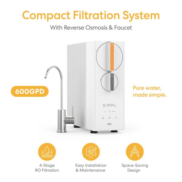 Brio SIMPL Tankless RO Undersink Filtration System 600GPD on Sale - Image 2