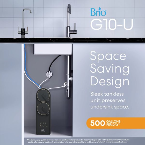 Brio G10-U RO Black Undersink Filtration System Cheap - Image 2