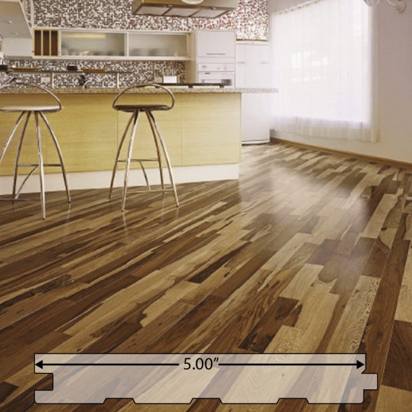 Brazilian Pecan (Guajavira) Solid Flooring 4″ Prefinished Matte, $6.18 sqft on Sale