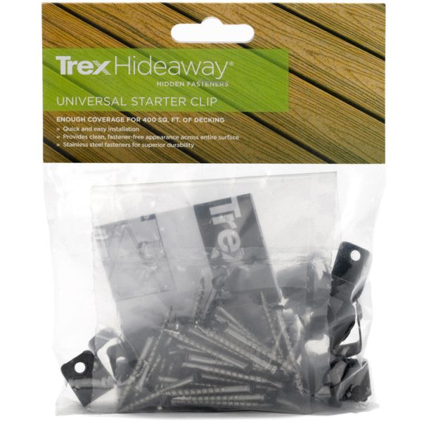 Trex Hideaway® Start Clips Bag - 400 sq ft Includes: 36 Clips & 1 Star Bit Sale - Image 2