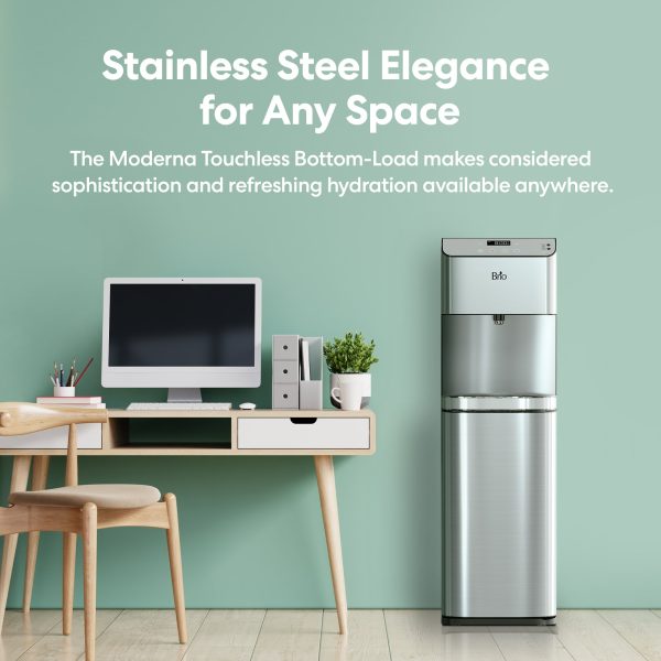 Brio Moderna Touchless Bottom Load Water Cooler Hot on Sale - Image 2