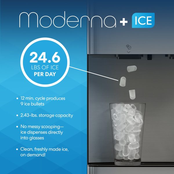 Brio Moderna 4-Stage Reverse Osmosis Ice Dispenser & Bottleless Water Cooler on Sale - Image 3