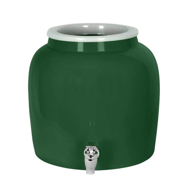 GEO Porcelain Ceramic Crock Water Dispenser - Multiple Colors Supply - Image 4
