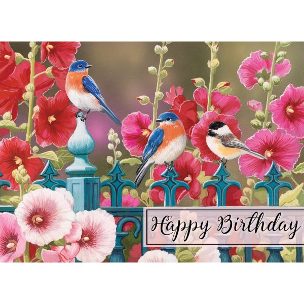 Garden Fence Birthday Boxed Cards SBEG22184 Sale - Image 4