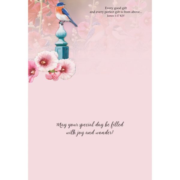 Garden Fence Birthday Boxed Cards SBEG22184 Sale - Image 5