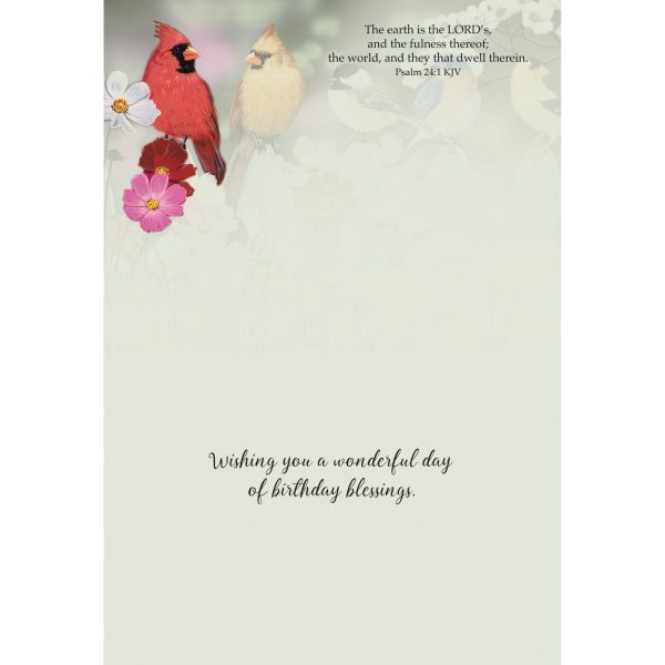 Garden Fence Birthday Boxed Cards SBEG22184 Sale - Image 3