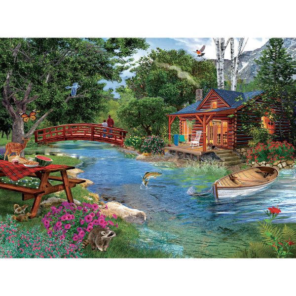 Afternoon Fishing 1000-Piece Puzzle 31565 Supply