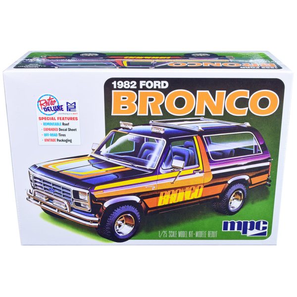 Model Car Kit 1982 Ford Bronco MPC-981 Supply