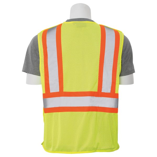 S322 Class 2 Mesh Break-Away Safety Vest 1PC Sale - Image 4