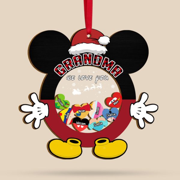 Personalized Gifts For Grandma Ornament, Magical Love 03QHTI300924 Hot on Sale - Image 4
