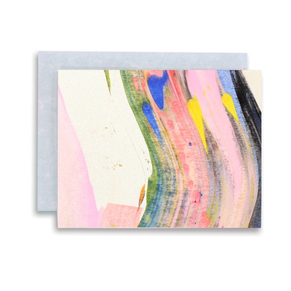 Rainbow Swirl Card Set by Moglea Online Hot Sale